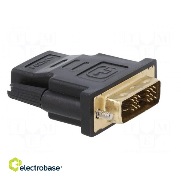 Adapter | DVI-D (18+1) plug,HDMI socket | black image 4