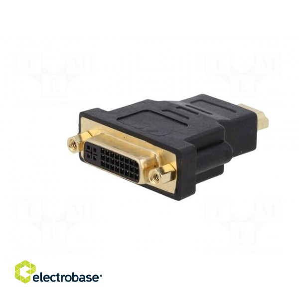 Adapter | DVI-D (18+1) socket,HDMI plug | black image 2