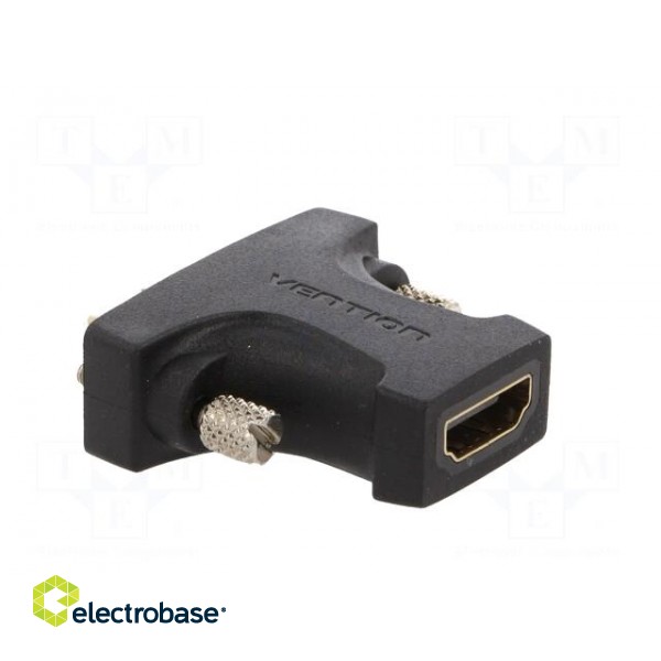 Adapter | DVI-D (24+1) plug,HDMI plug | black image 4
