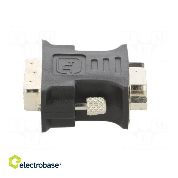 Adapter | DVI-D (24+1) plug,HDMI socket | black фото 7