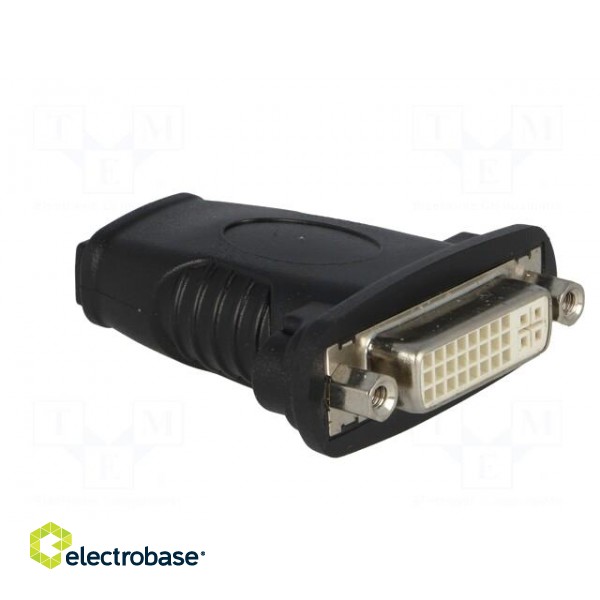 Adapter | DVI-D (24+1) socket,HDMI socket | Colour: black фото 8