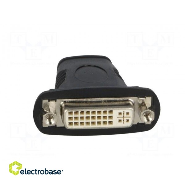 Adapter | DVI-D (24+1) socket,HDMI socket | Colour: black paveikslėlis 9