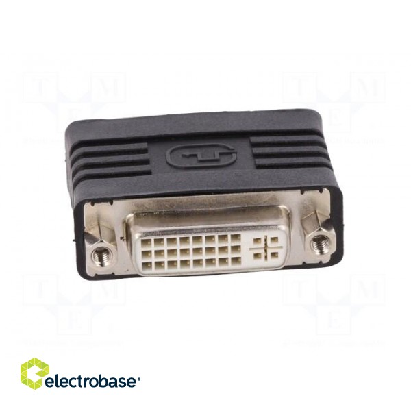 Adapter | DVI-I (24+5) socket,both sides | Colour: black image 9