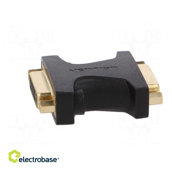 Adapter | DVI-I (24+5) socket,both sides | black image 3
