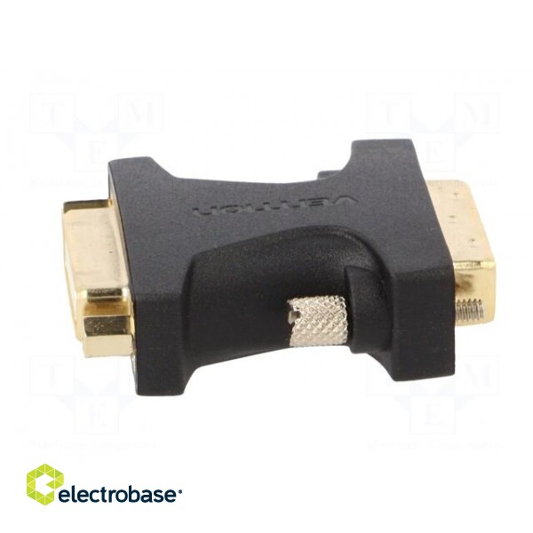 Adapter | DVI-I (24+5) socket,DVI-I (24+5) plug | black фото 7