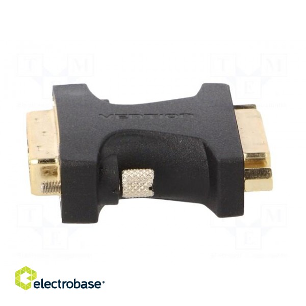 Adapter | DVI-I (24+5) socket,DVI-I (24+5) plug | black фото 3