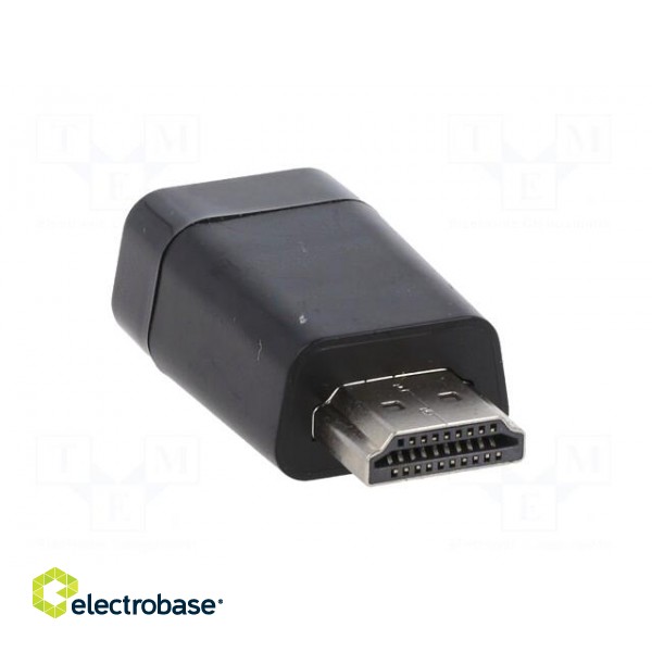 Converter | HDMI 1.4 | D-Sub 15pin HD socket,HDMI plug | black image 5