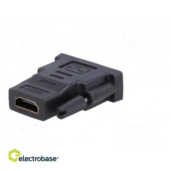Adapter | HDMI 1.4 | DVI-D (24+1) plug,HDMI socket | Colour: black image 6