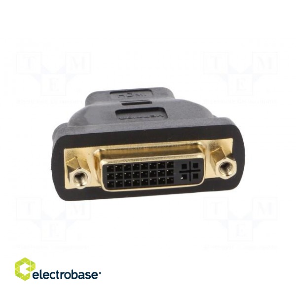 Adapter | HDMI 1.4 | DVI-I (24+5) socket,HDMI plug | black paveikslėlis 9