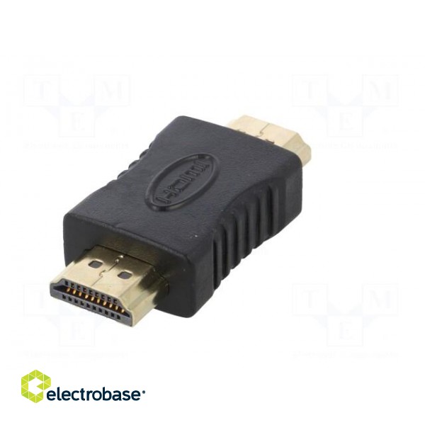 Adapter | HDMI 1.4 | HDMI plug,both sides | Colour: black image 6