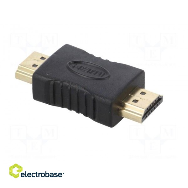 Adapter | HDMI 1.4 | HDMI plug,both sides | black image 8
