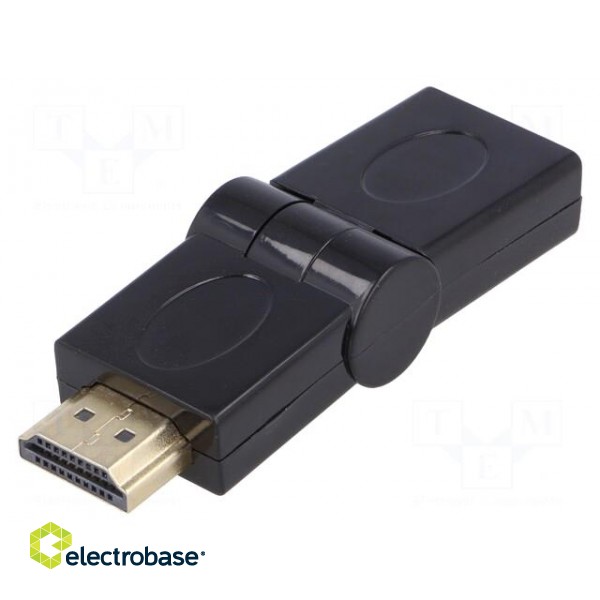 Adapter | HDMI 1.4 | HDMI plug,HDMI plug movable ±90° image 1