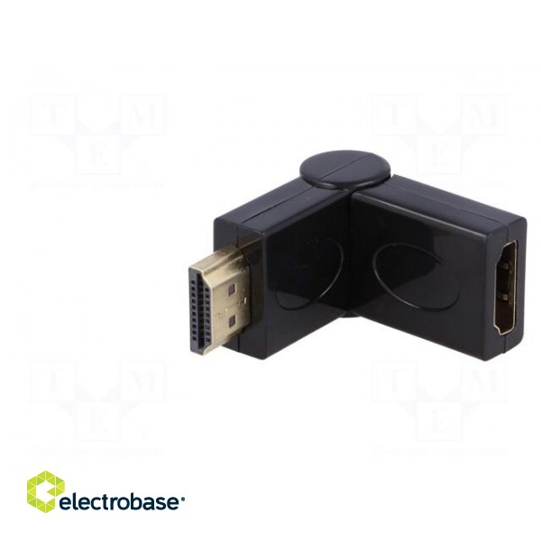 Adapter | HDMI 1.4 | HDMI plug,HDMI plug movable ±90° image 2