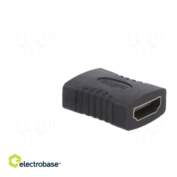 Adapter | HDMI 1.4 | HDMI socket,both sides | black фото 4