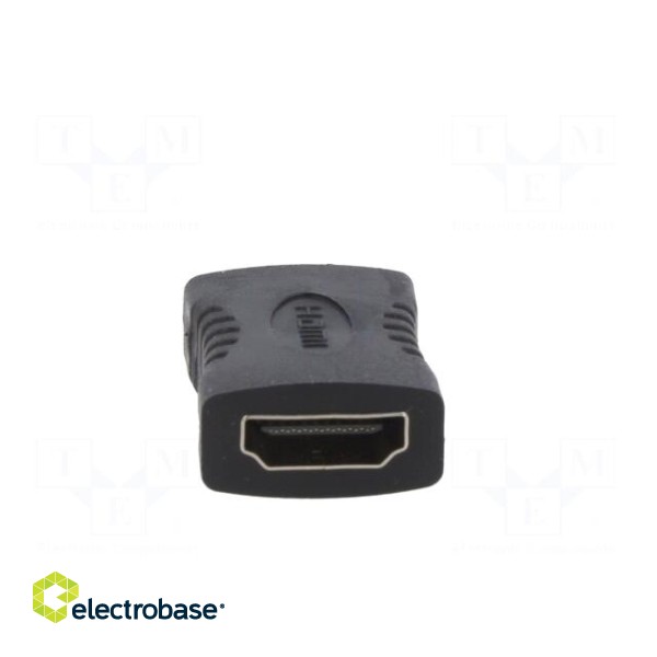 Adapter | HDMI 1.4 | HDMI socket,both sides | black фото 5