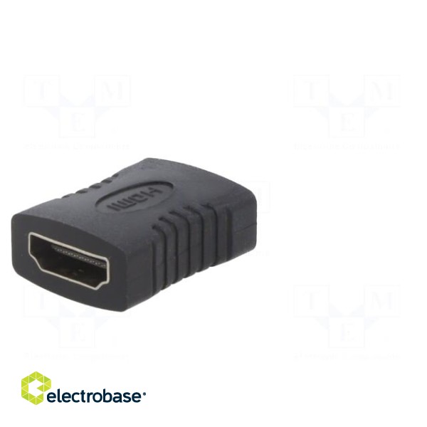 Adapter | HDMI 1.4 | HDMI socket,both sides | black фото 6