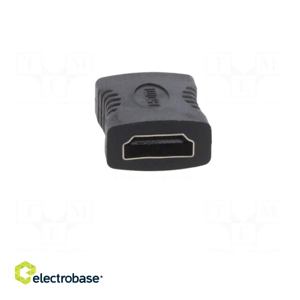 Adapter | HDMI 1.4 | HDMI socket,both sides | black фото 9