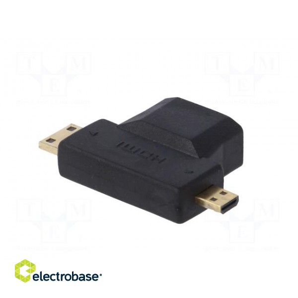 Adapter | HDMI 1.4 | HDMI socket,HDMI micro plug,HDMI mini plug image 6
