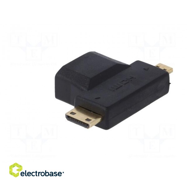 Adapter | HDMI 1.4 | HDMI socket,HDMI micro plug,HDMI mini plug фото 4