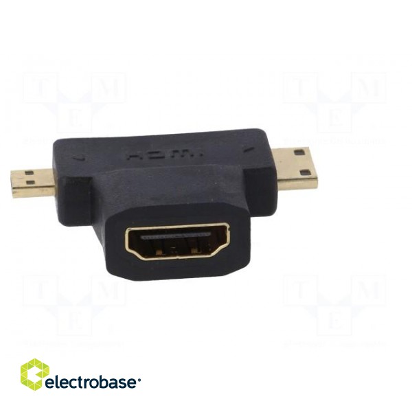 Adapter | HDMI 1.4 | HDMI socket,HDMI micro plug,HDMI mini plug фото 9