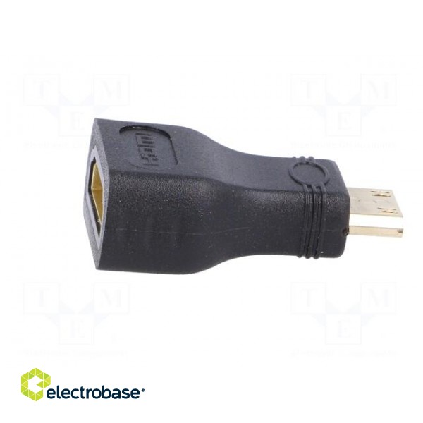 Adapter | HDMI 1.4 | HDMI socket,HDMI mini plug | Colour: black image 7