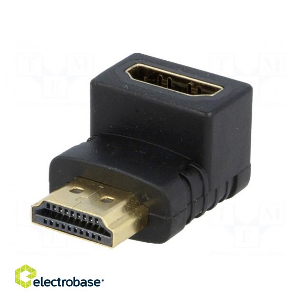 Adapter | HDMI socket 270°,HDMI plug image 2