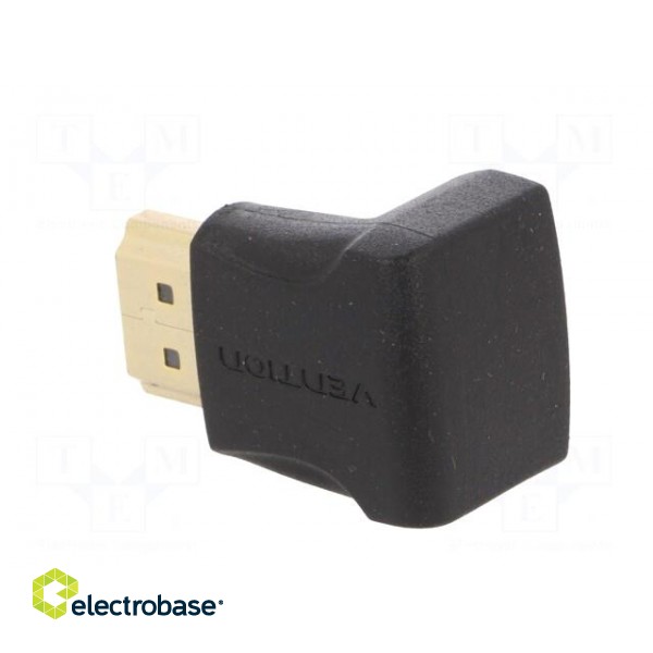 Adapter | HDMI socket 270°,HDMI plug | black image 8