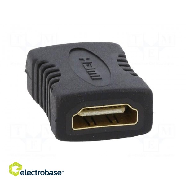 Adapter | HDMI socket,both sides | black image 5