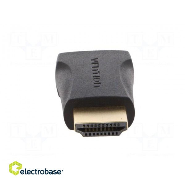 Adapter | HDMI socket,HDMI plug | black image 5