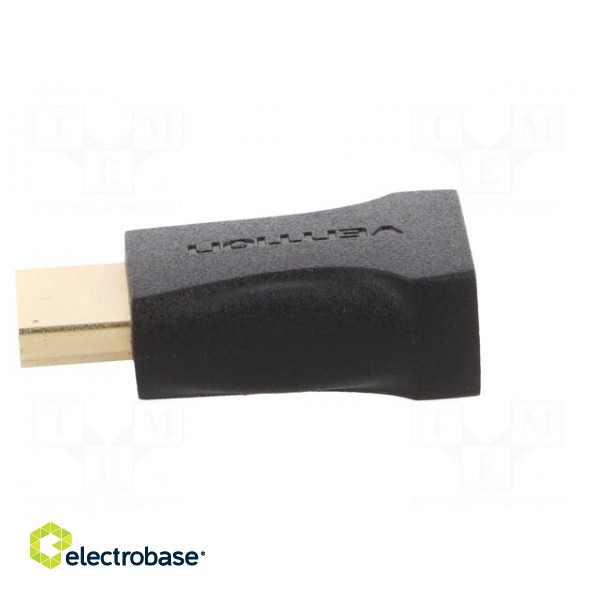 Adapter | HDMI socket,HDMI plug | black фото 7