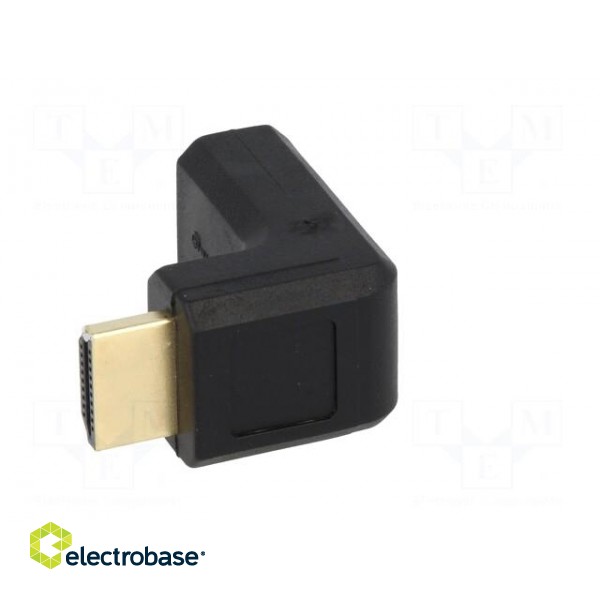 Adapter | HDMI socket,HDMI socket 90° | Colour: black image 5