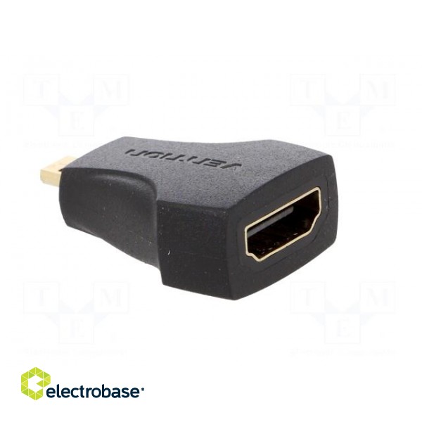 Adapter | HDMI socket,micro HDMI plug | black image 8
