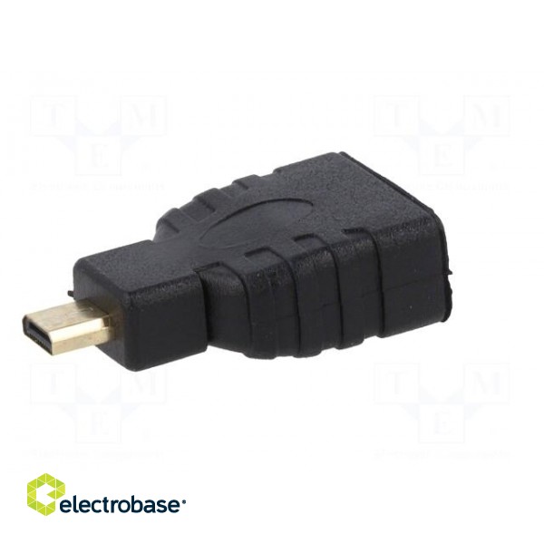Adapter | HDMI socket,micro HDMI plug | black image 7