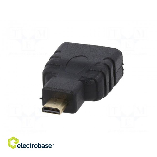 Adapter | HDMI socket,micro HDMI plug | black image 6