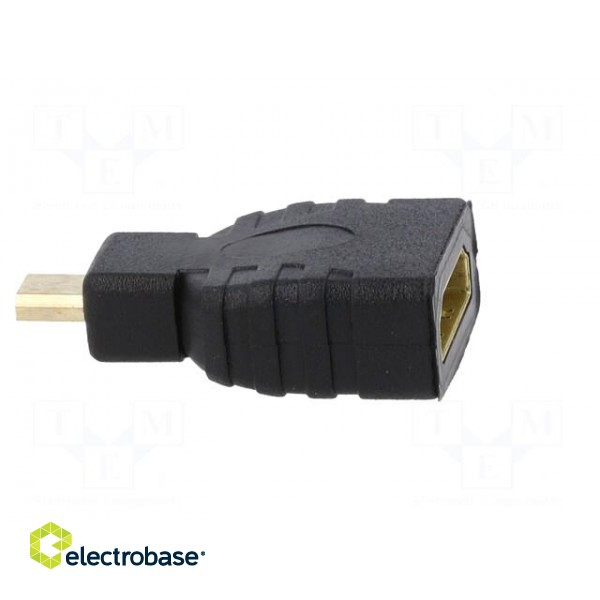 Adapter | HDMI socket,micro HDMI plug | black фото 8