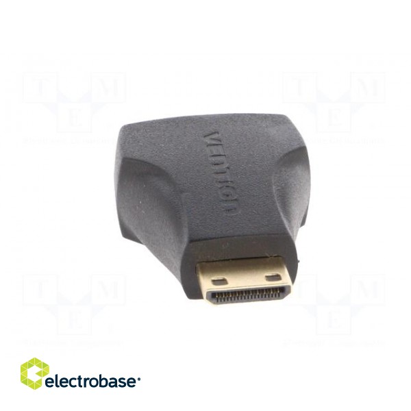 Adapter | HDMI socket,mini HDMI plug | black фото 5