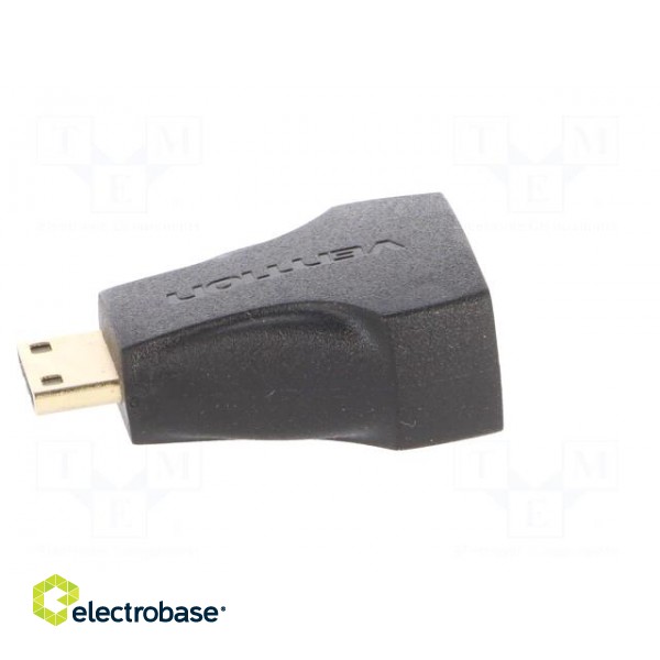 Adapter | HDMI socket,mini HDMI plug | black фото 7