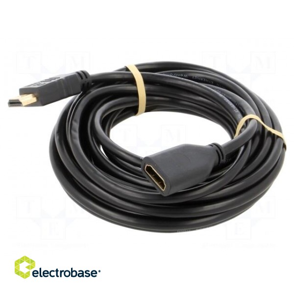 Cable | HDCP 2.2,HDMI 2.0 | HDMI socket,HDMI plug | 5m | black