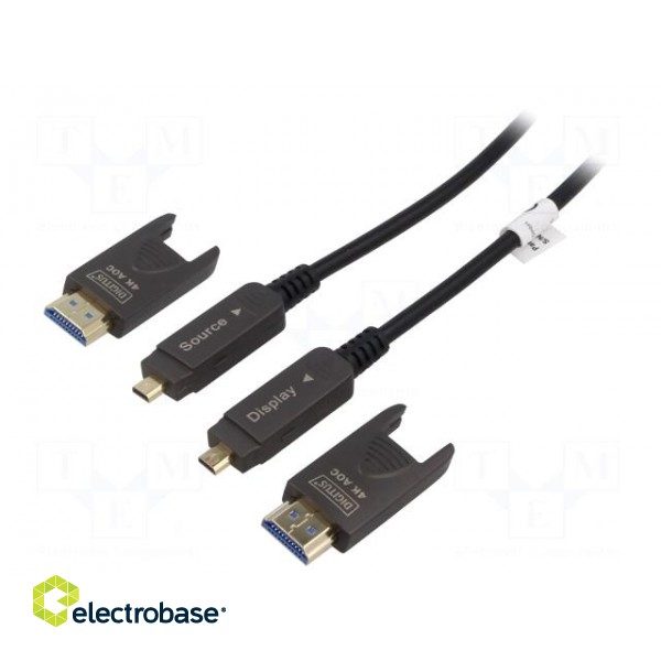 Cable | HDCP 2.2,HDMI 2.0,optical | LSZH | 20m | black