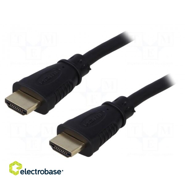 Cable | HDMI 1.4 | HDMI plug,both sides | 2m | black