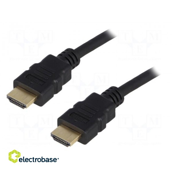 Cable | HDMI 1.4 | HDMI plug,both sides | 2m | black