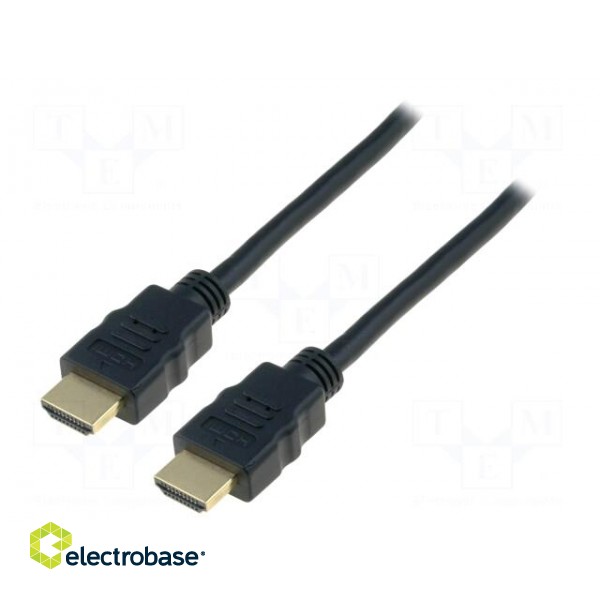 Cable | HDMI 2.0 | HDMI plug,both sides | 1m | black