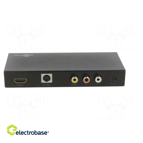 Converter | Features: supports 3D | black | Out: HDMI socket image 5
