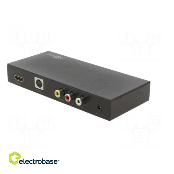 Converter | Features: supports 3D | black | Out: HDMI socket image 6