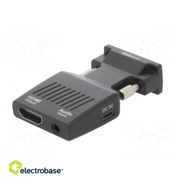 Converter | HDMI 1.4 | black | Features: works with FullHD, 1080p image 2