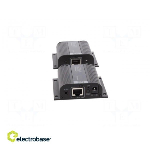 HDMI extender | HDCP 1.2a | HDMI socket x3,RJ45 socket x2 | black фото 5