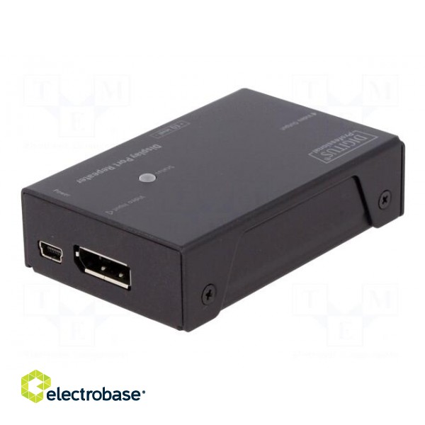 Repeater DisplayPort | USB B mini socket,DisplayPort socket x2 фото 5