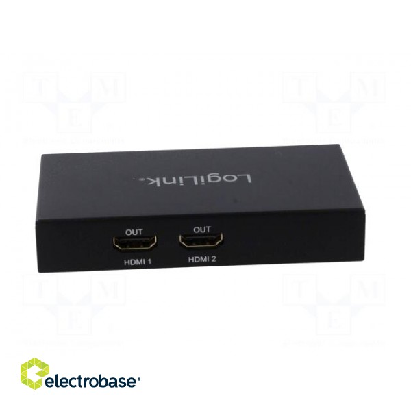 Splitter | DisplayPort 1.2,HDMI 1.4 | Colour: black фото 6