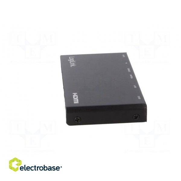 Splitter | HDCP 2.2,HDMI 2.0 | black | Input: HDMI socket image 3