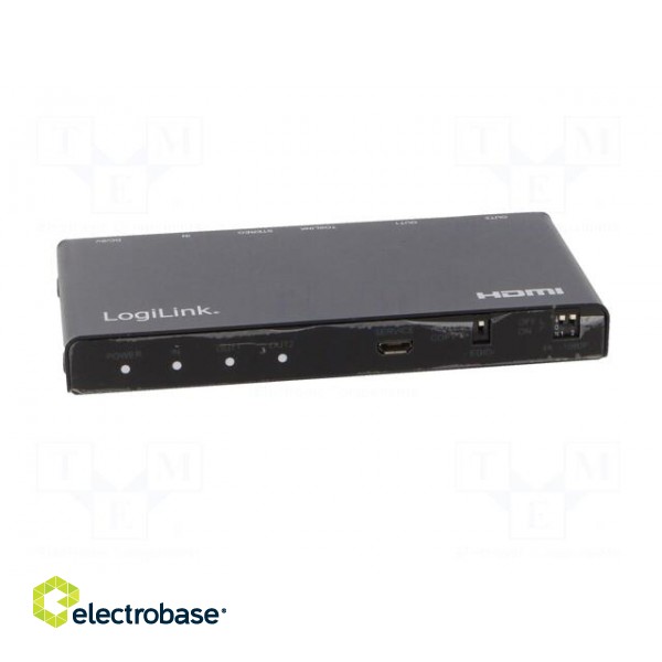Splitter | HDCP 2.2,HDMI 2.0 | black | Input: HDMI socket paveikslėlis 9